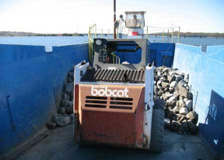 Shoreline Specialists Special Delivery Boat