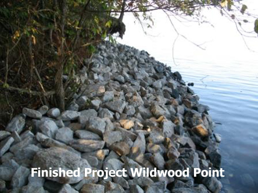 Roanoke Rapids Lake Shoreline Repair